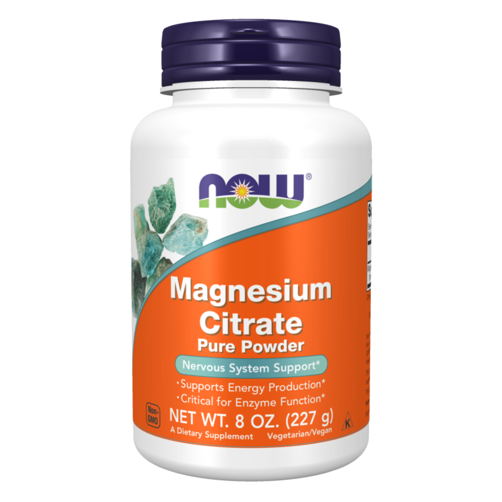 Now Magnesium Citrate Powder 227gm